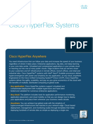 CISCO Hyperflex, PDF, Scalability